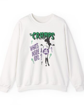 The Cramps What's Inside a Girl Unisex Heavy Blend™ Crewneck Sweatshirt