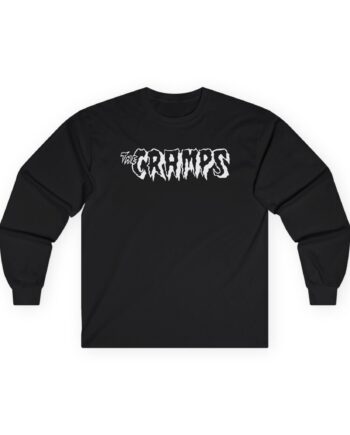 The Cramps Logo Unisex Ultra Cotton Long Sleeve Tee