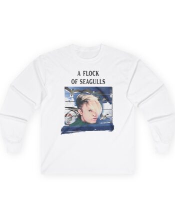 A Flock of Seagulls Birds in Flight Unisex Ultra Cotton Long Sleeve Tee