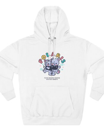 Polaris Cute Three-Panel Fleece Hoodie