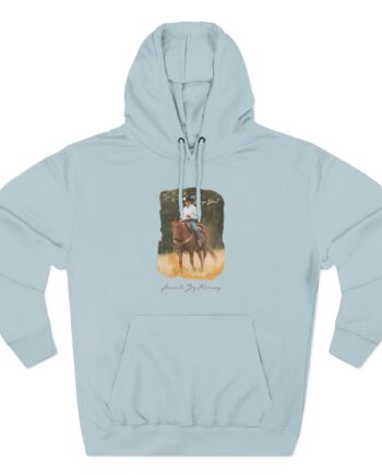 George Strait Amarillo by Morning Three-Panel Fleece Hoodie