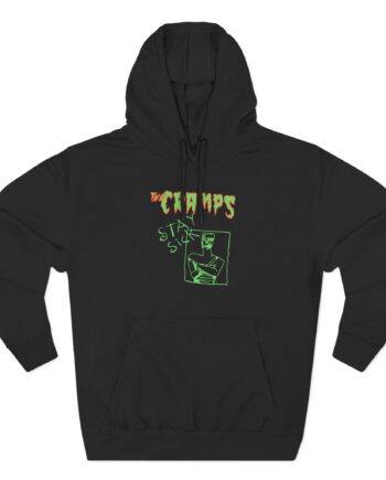 The Cramps Stay Sick Three-Panel Fleece Hoodie