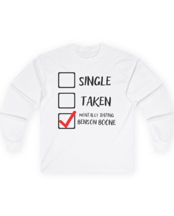 Benson Boone Mentally Dating Unisex Ultra Cotton Long Sleeve Tee