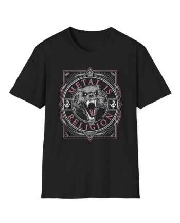 Powerwolf Metal Circle Unisex Softstyle T-Shirt