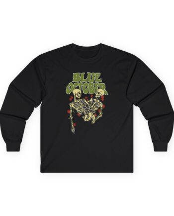 Blue October Skeleton Buddies Unisex Ultra Cotton Long Sleeve Tee