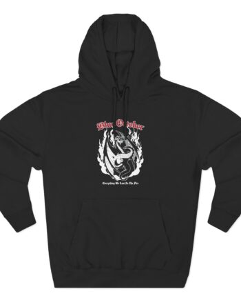 Blue October Ewlitf Dragon Three-Panel Fleece Hoodie