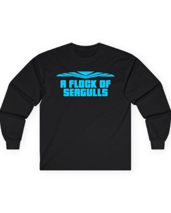 A Flock of Seagulls Logo Unisex Ultra Cotton Long Sleeve Tee