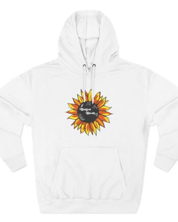 Benson Boone Sunflower Three-Panel Fleece Hoodie