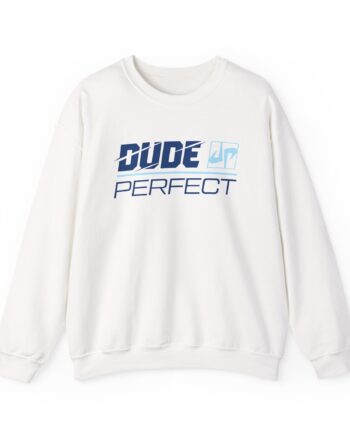 Dude Perfect Slash Wordmark Unisex Heavy Blend™ Crewneck Sweatshirt