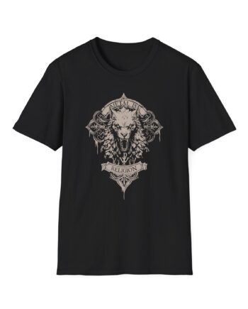 Powerwolf Wolfhead Unisex Softstyle T-Shirt