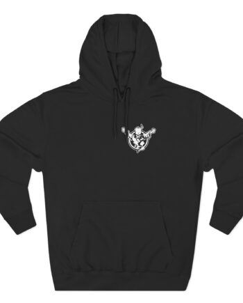Thunderdome Monochrome Three-Panel Fleece Hoodie