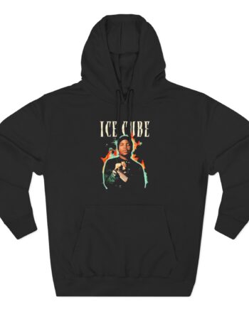 Ice Cube Chrome Flames Three-Panel Fleece Hoodie