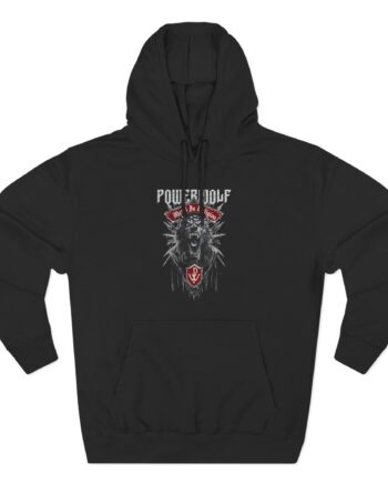 Powerwolf Chaos Three-Panel Fleece Hoodie