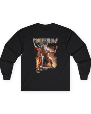 Powerwolf Wake Up The Wicked Cover Unisex Ultra Cotton Long Sleeve Tee