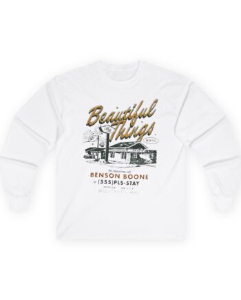 Benson Boone Beautiful Things Motel Unisex Ultra Cotton Long Sleeve Tee