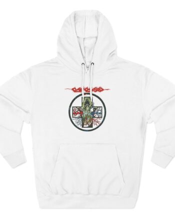 Carcass Three-Panel Fleece Hoodie