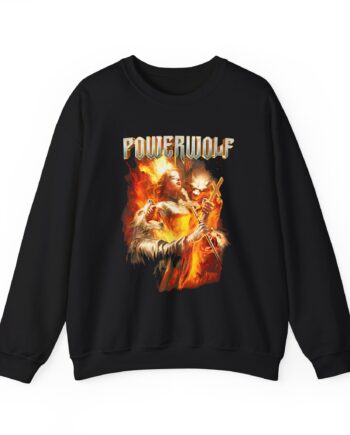 Powerwolf Joan of Arc Unisex Heavy Blend™ Crewneck Sweatshirt