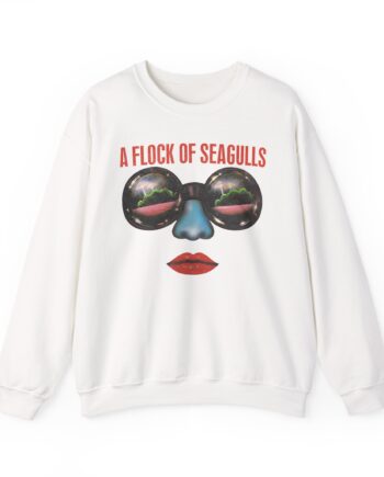 A Flock of Seagulls Us 1982 Tour Unisex Heavy Blend™ Crewneck Sweatshirt