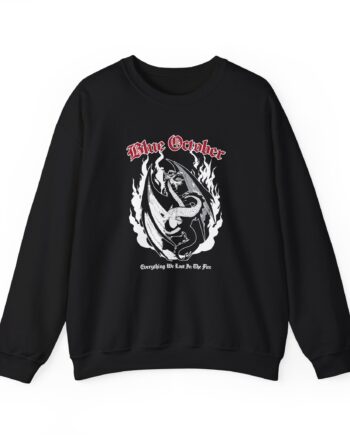 Blue October Ewlitf Dragon Unisex Heavy Blend™ Crewneck Sweatshirt
