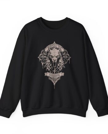 Powerwolf Wolfhead Unisex Heavy Blend™ Crewneck Sweatshirt
