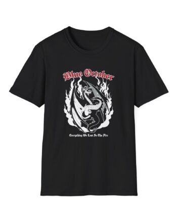 Blue October Ewlitf Dragon Unisex Softstyle T-Shirt