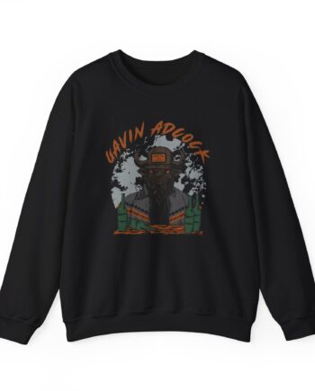Gavin Adcock Graphite Bull Unisex Heavy Blend™ Crewneck Sweatshirt