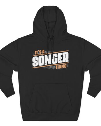 Songer Three-Panel Fleece Hoodie
