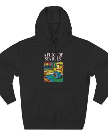 A Flock of Seagulls I Ran Tour Three-Panel Fleece Hoodie