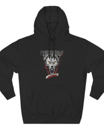 Powerwolf Werewolves Three-Panel Fleece Hoodie