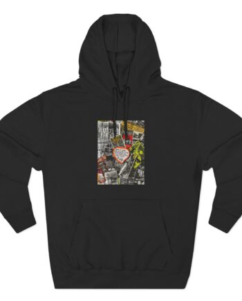 Weekend Nachos Three-Panel Fleece Hoodie