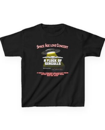 Kids A Flock of Seagulls Space Age Love Concert Heavy Cotton™ Tee