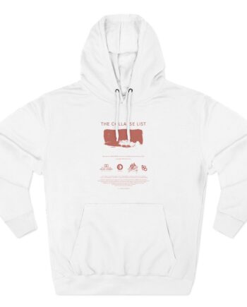 Novo Amor The Collapse List Three-Panel Fleece Hoodie