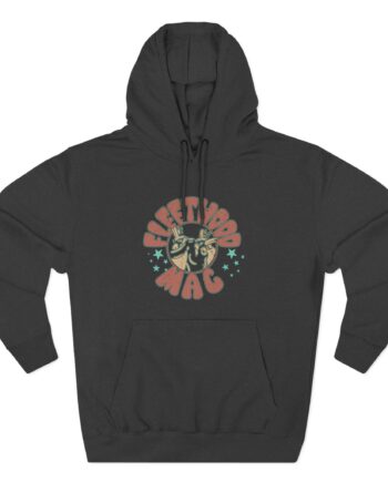 Fleetwood Mac Stars & Penguins Three-Panel Fleece Hoodie