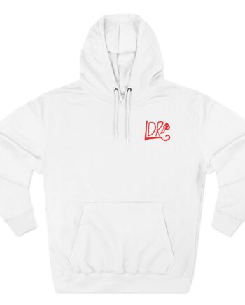 Lanadelrey Chemtrails Over The Country Club Three-Panel Fleece Hoodie