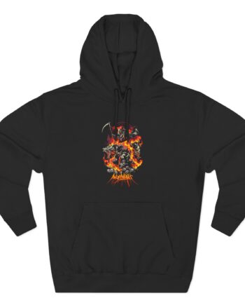 Angelmaker Hellhound Three-Panel Fleece Hoodie
