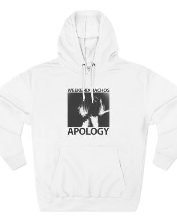 Weekend Nachos Apology Three-Panel Fleece Hoodie