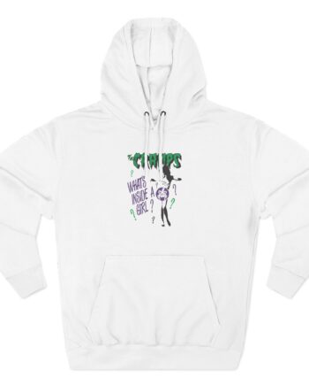 The Cramps What's Inside a Girl Three-Panel Fleece Hoodie