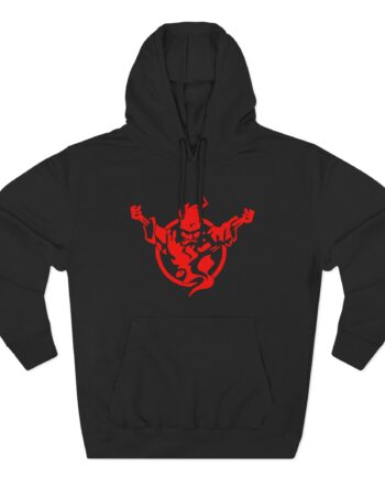 Thunderdome Logo Three-Panel Fleece Hoodie