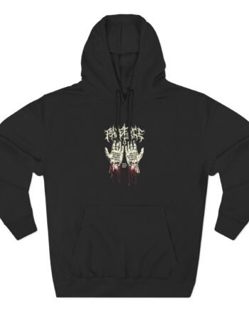 Paleface Swiss Bloody Hands Three-Panel Fleece Hoodie