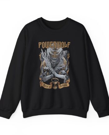 Powerwolf Wolf vs. Angel Unisex Heavy Blend™ Crewneck Sweatshirt