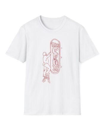 Djo The Crux Sign Ringer Unisex Softstyle T-Shirt