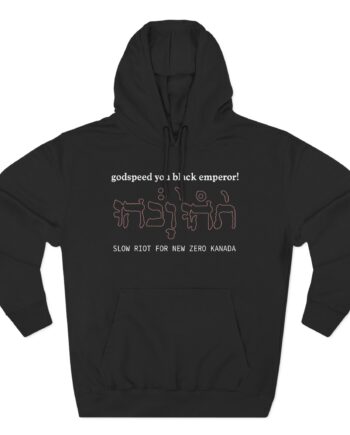Godspeed You Black Emperor Three-Panel Fleece Hoodie