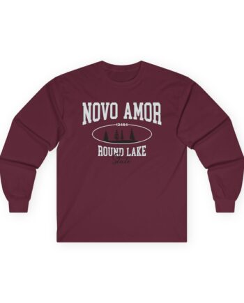 Novo Amor Round Lake State Unisex Ultra Cotton Long Sleeve Tee