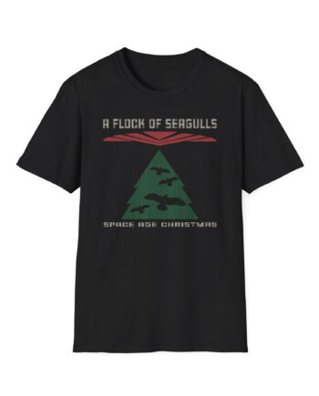 A Flock of Seagulls Ugly Xmas Unisex Softstyle T-Shirt