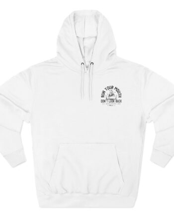 Gavin Adcock Run Your Mouth Three-Panel Fleece Hoodie