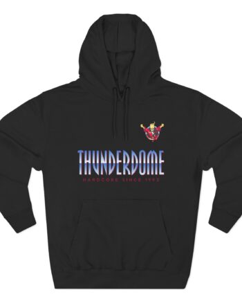 Thunderdome Original Three-Panel Fleece Hoodie
