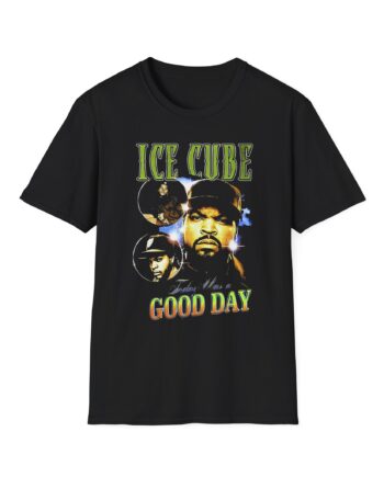 Ice Cube Good Day Photo Collage Unisex Softstyle T-Shirt