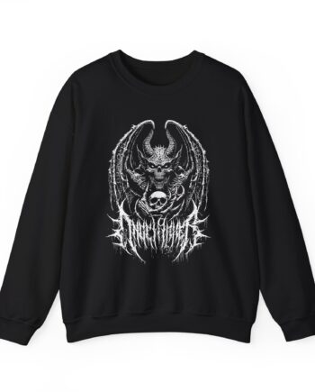Angelmaker Grim Bat Unisex Heavy Blend™ Crewneck Sweatshirt