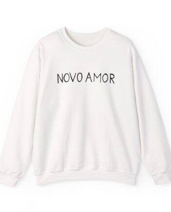 Novo Amor Text Unisex Heavy Blend™ Crewneck Sweatshirt