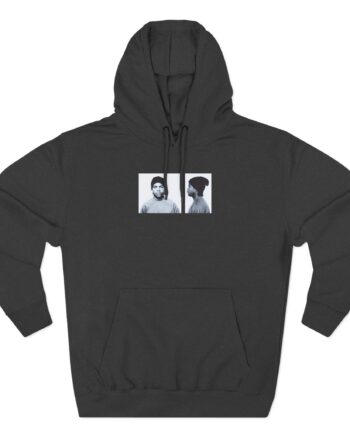 Ice Cube Mug Shot Three-Panel Fleece Hoodie